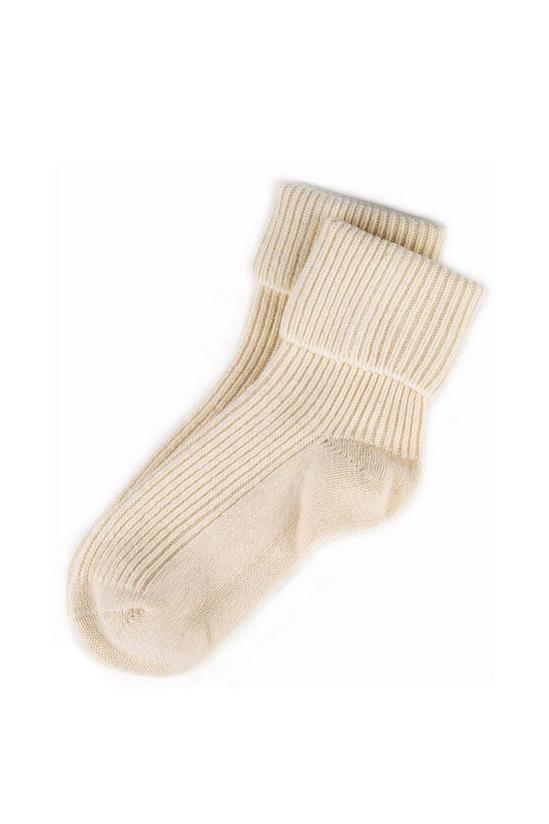 Totes Single Pack Cashmere Bed Socks 1