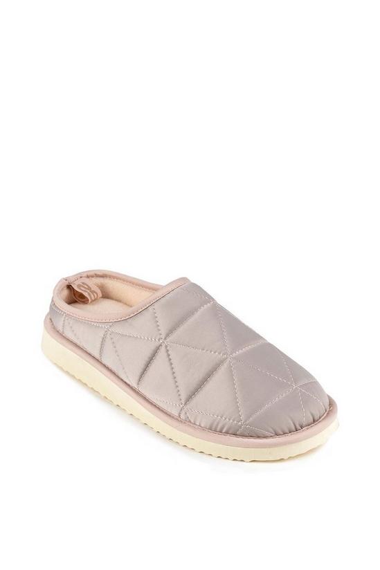 Totes Quilted  Mule Slippers 1
