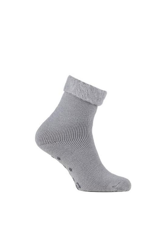 Totes Brushed Bed Sock with Tread 3