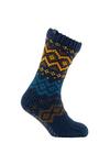 Totes Fair Isle Slipper Sock with Fleece Lining thumbnail 3