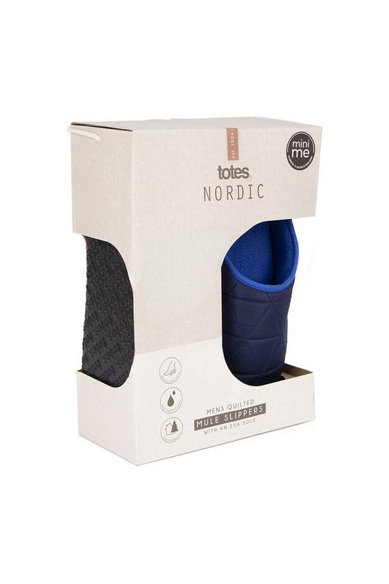 Totes Premium Quilted Mule Slippers 3