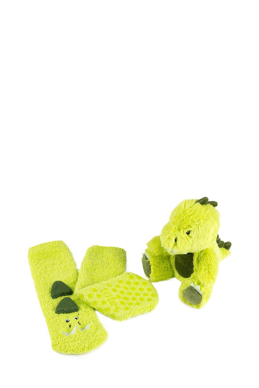 Plush Toy and Super Soft Slipper Socks Set