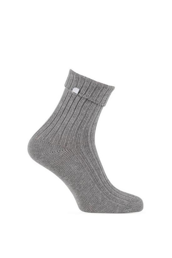 Totes Twin Pack Turnover Socks 3