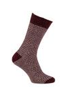 Totes Twin Pack Wool Blend Textured Socks thumbnail 2