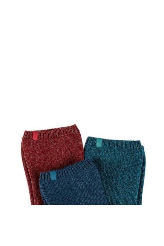 Totes Triple Pack Cotton Ankle Socks 2
