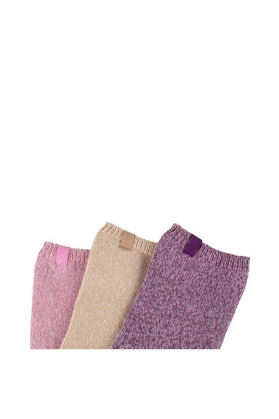 Totes Triple Pack Cotton Ankle Socks 2