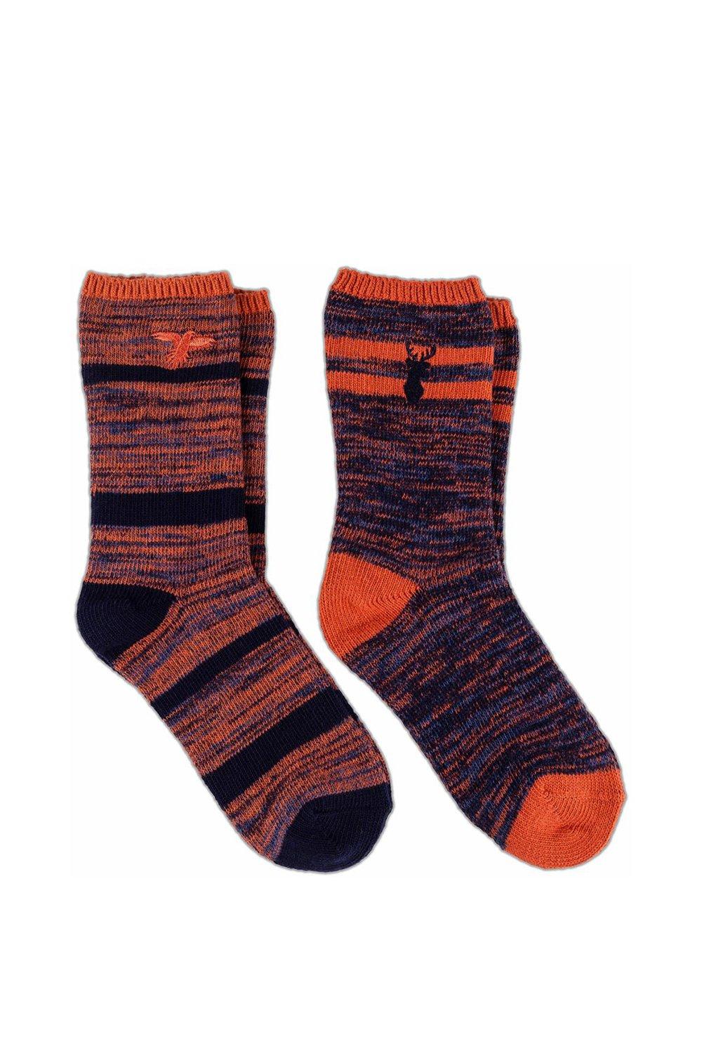 Twin Pack Cotton Ankle Socks