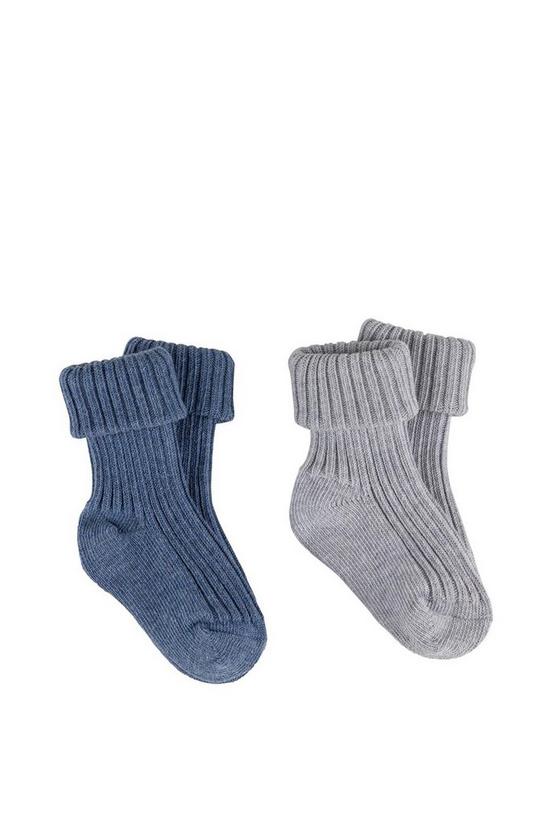 Totes Twin Pack Babies Turnover Socks 1
