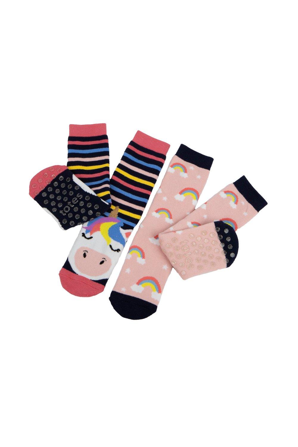 totes toasties Childrens Original Slipper Socks (Twin Pack)