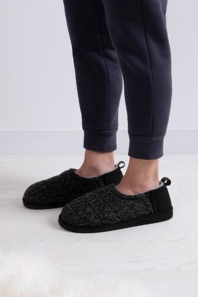 Quilted Full Back Slipper With EVA Sole