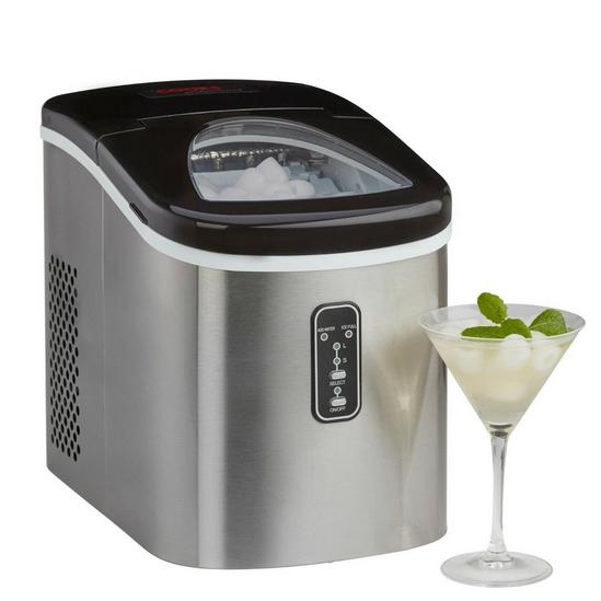Cooks Professional Electric Ice Cube Maker Countertop Machine Automatic Compact Portable 6