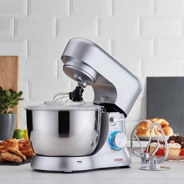 6-Speed 4.5L Stand Mixer gray