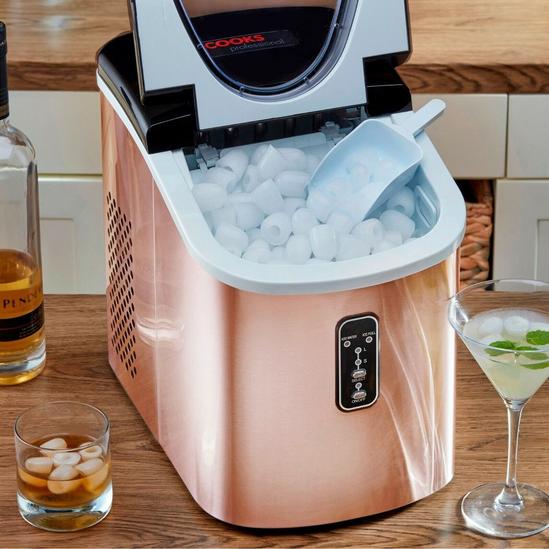 Cooks Professional Electric Ice Cube Maker Countertop Machine Automatic Compact Portable 2