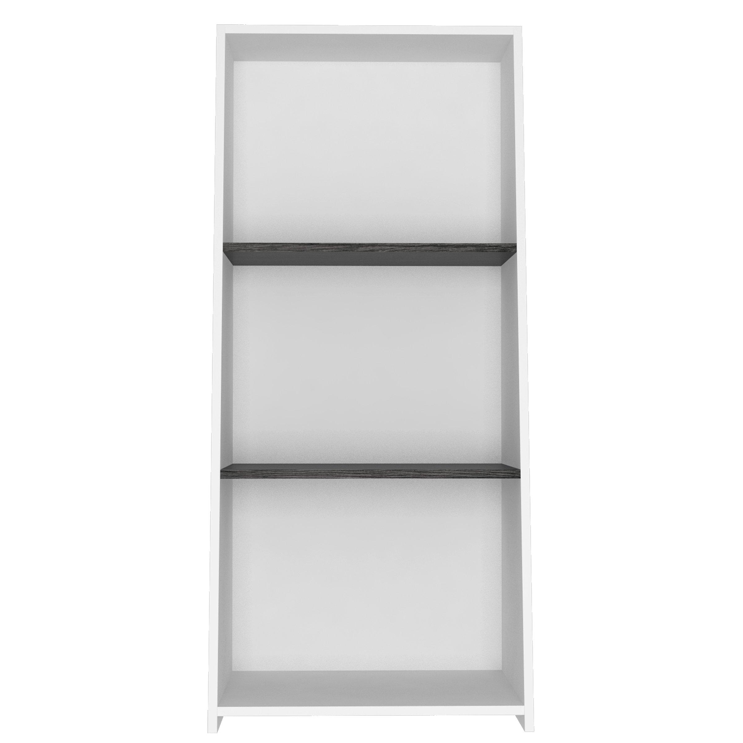 Dallas Low Bookcase With 3 Shelves