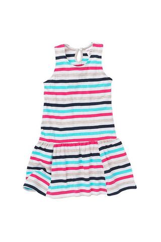 Product Sleeveless Drop Waist Summer Dress Multi