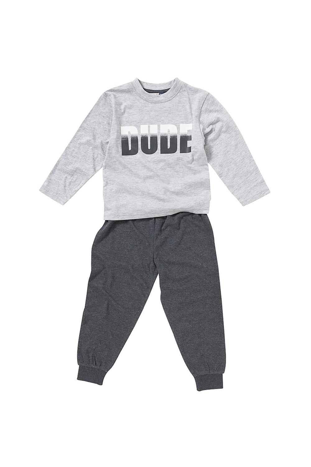 Dude Print Pyjama Set