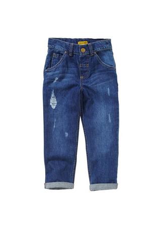 Product Mid Wash Denim Jeans Mid Blue