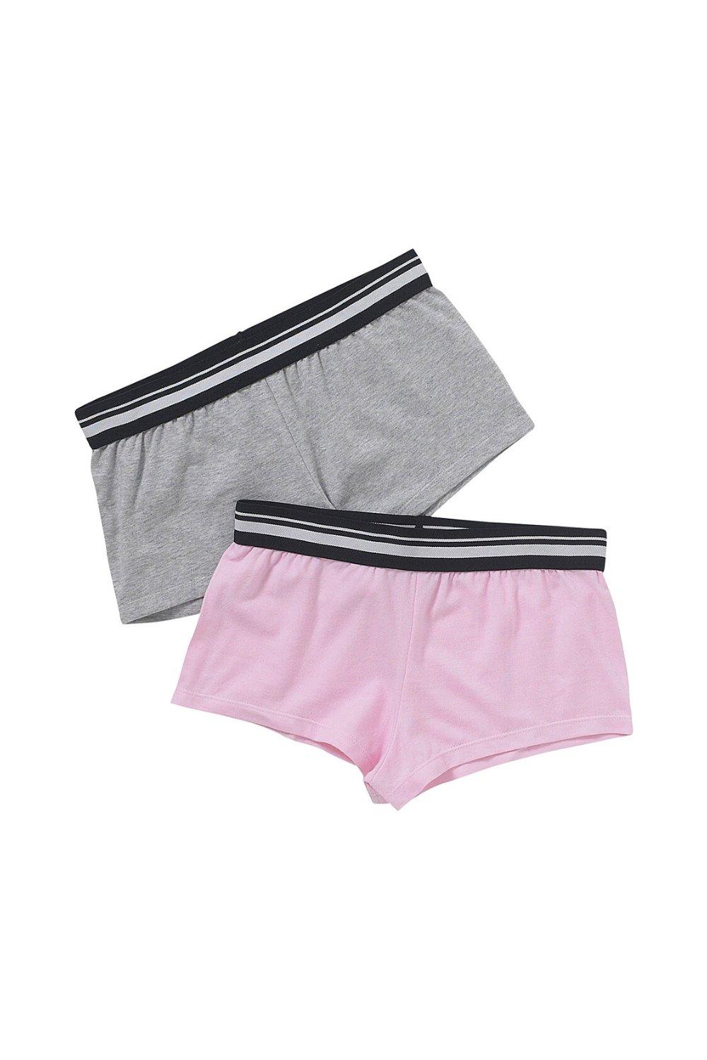 2 Pack Sporty Hipster Briefs