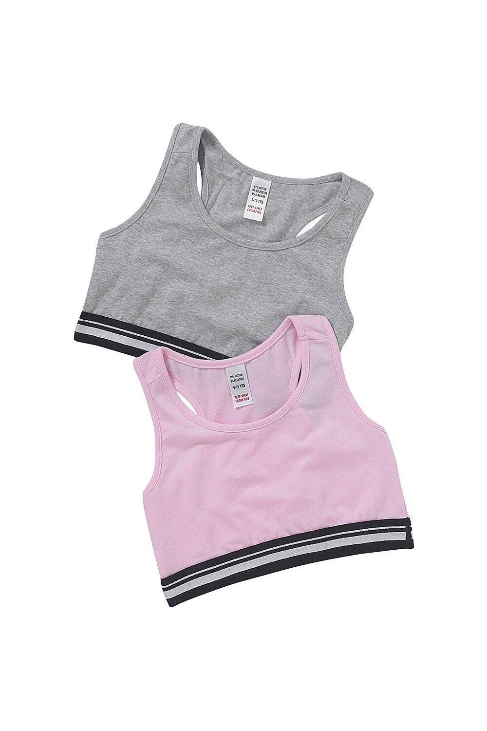 2 Pack Sporty Crop Tops