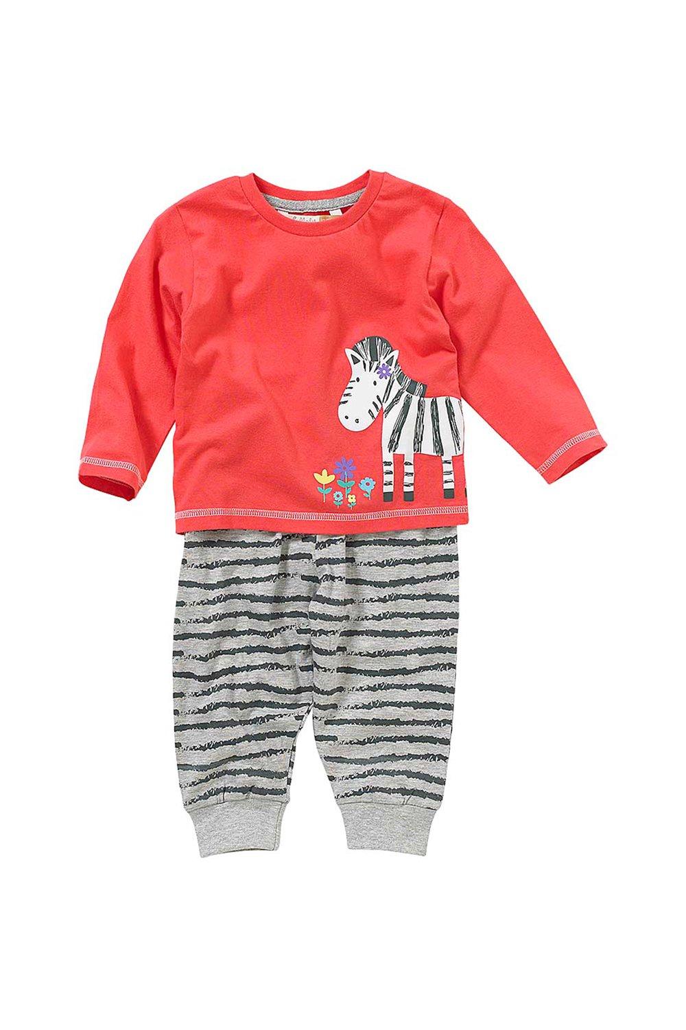 Girls Zebra Pyjama Set