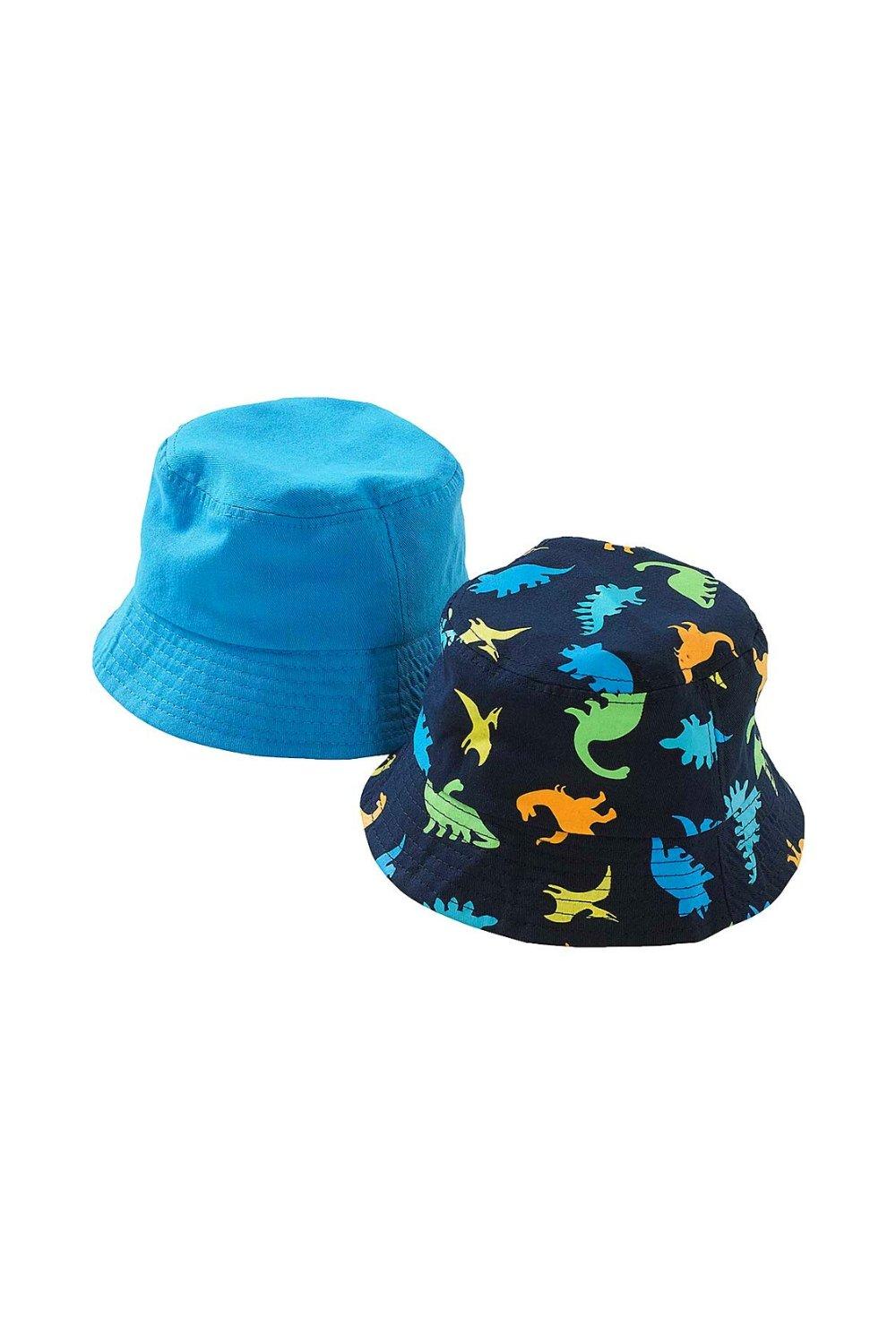 2 Pack Dinosaur Summer Hats
