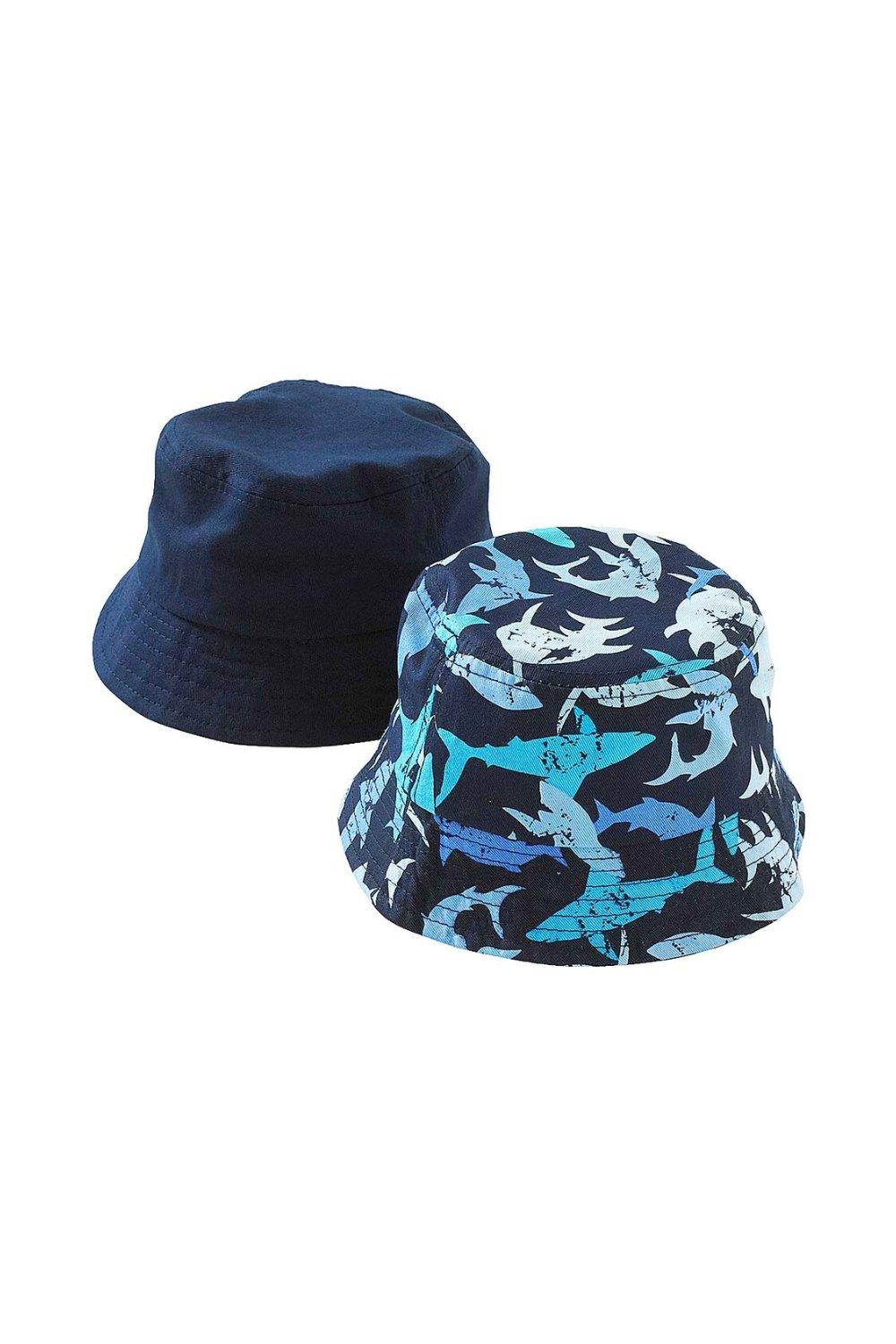 2 Pack Shark Summer Hats