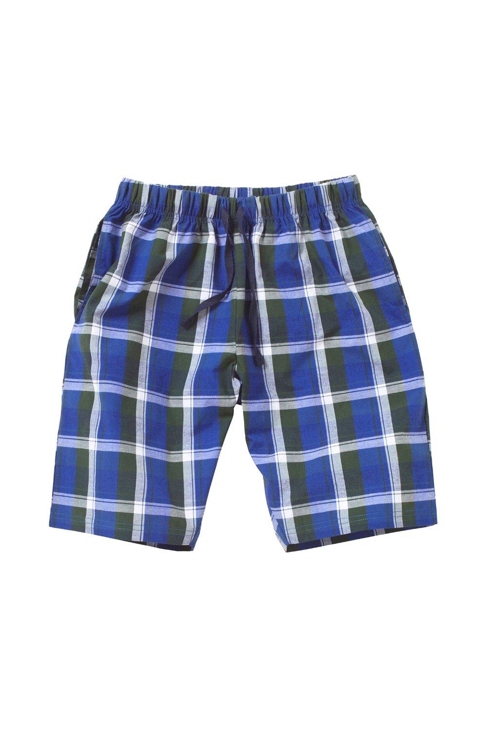 Boys Check Pyjama Shorts