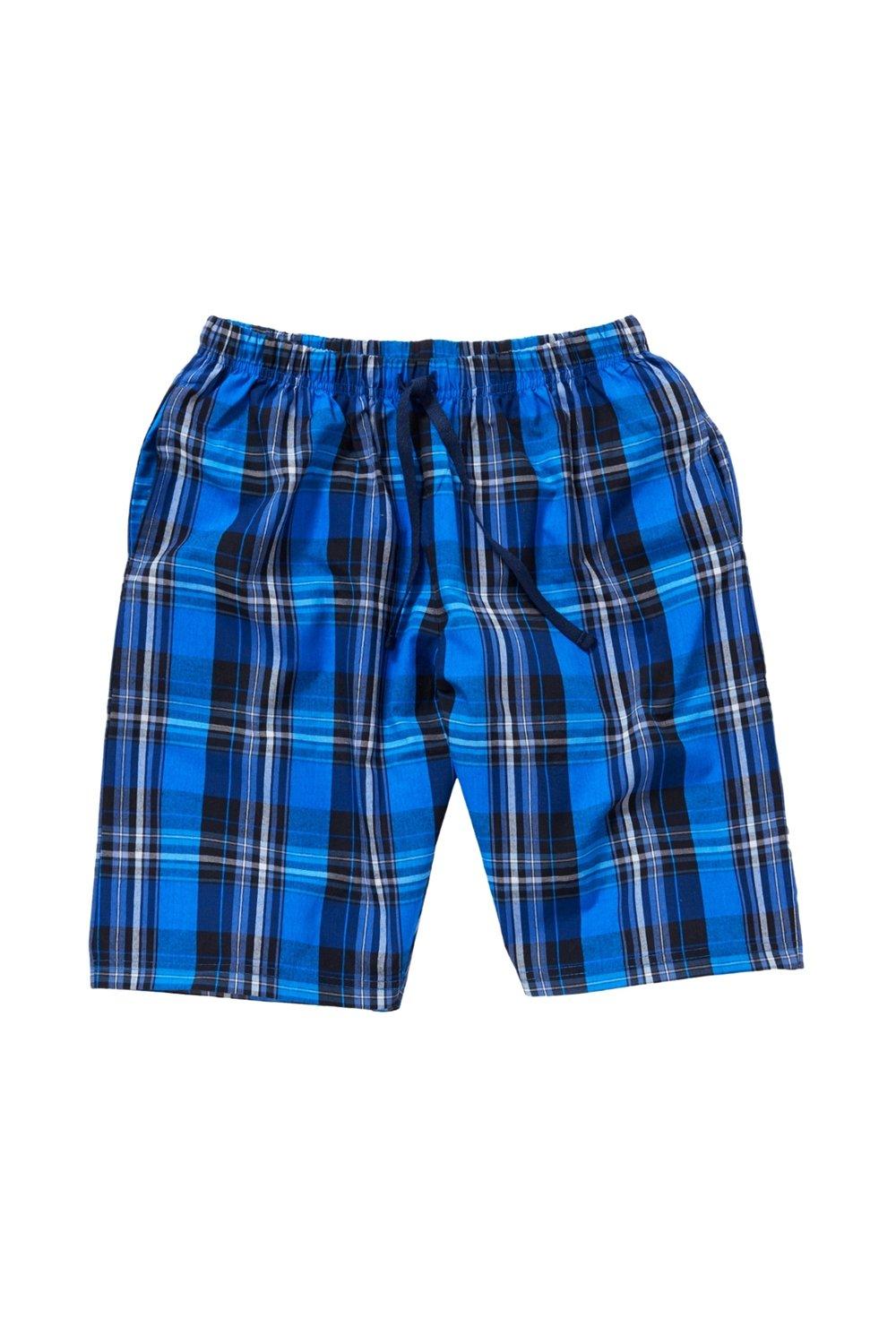 Boys Check Pyjama Shorts