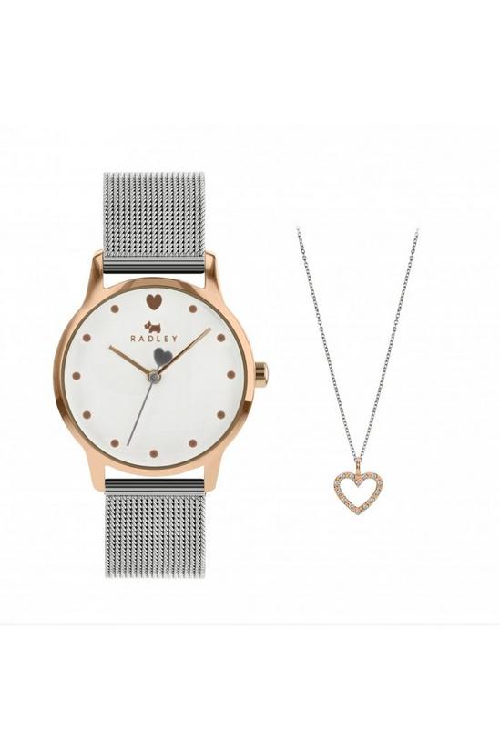 Radley Gift Set Plated Stainless Steel Fashion Analogue Watch - Ry4411A-Set 2