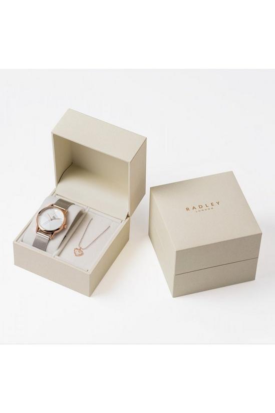 Radley Gift Set Plated Stainless Steel Fashion Analogue Watch - Ry4411A-Set 6