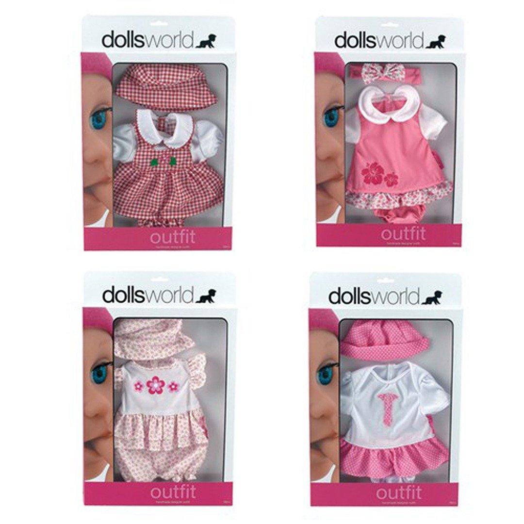 Pink Dolls 16" Dress / Baby Grow Outfit