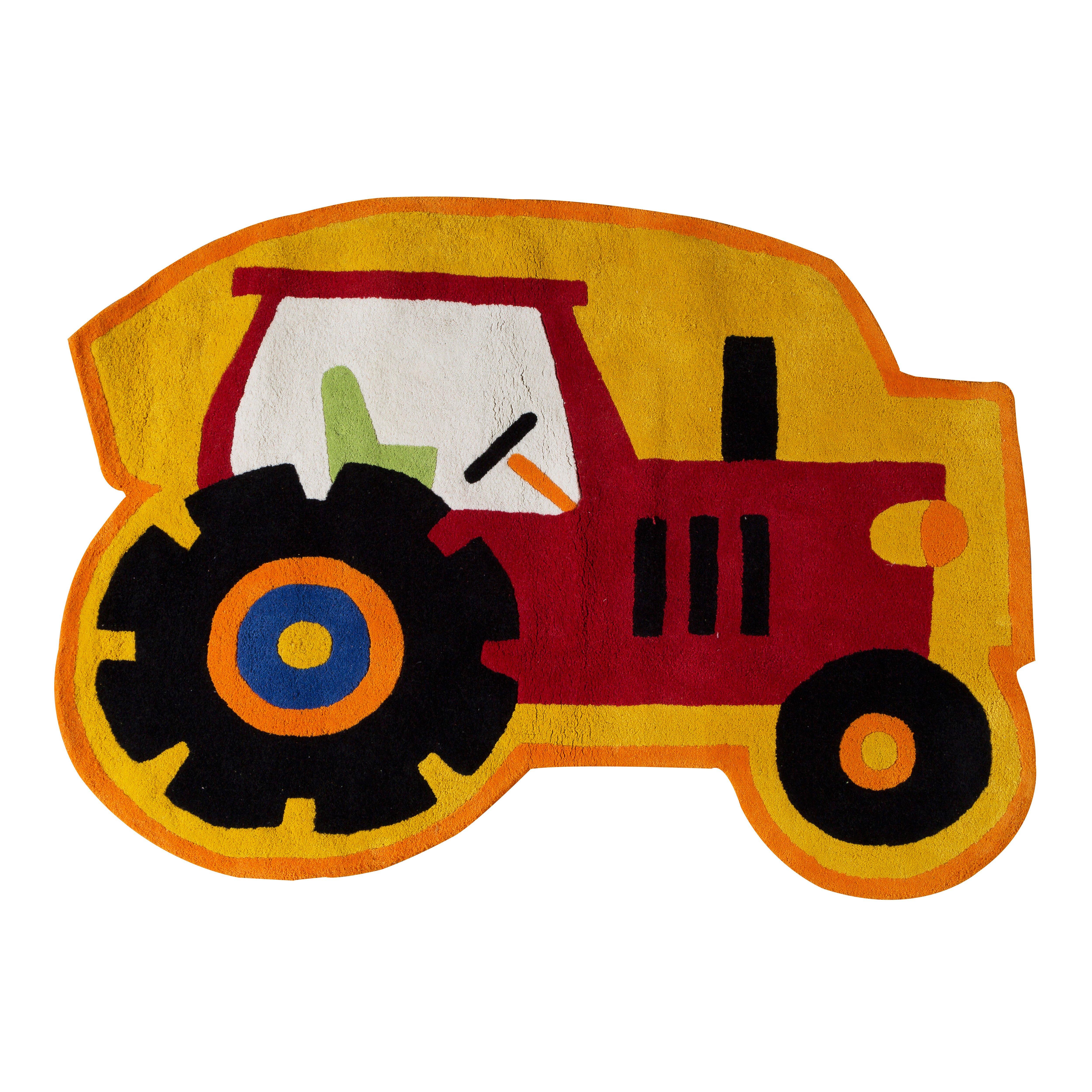 Kids Tractor Rug