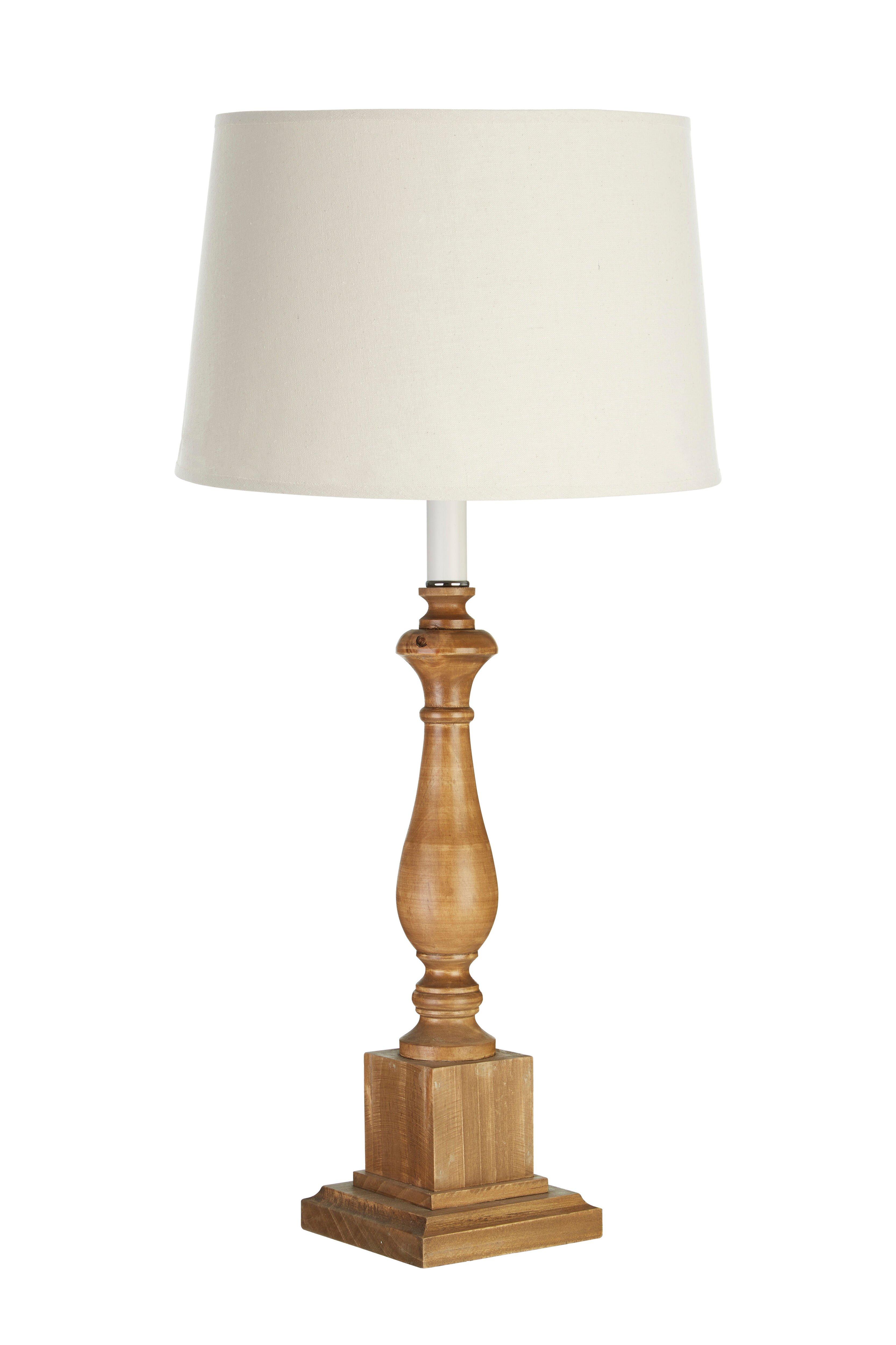 Interiors by Premier Candle Table Lamp with Square Base