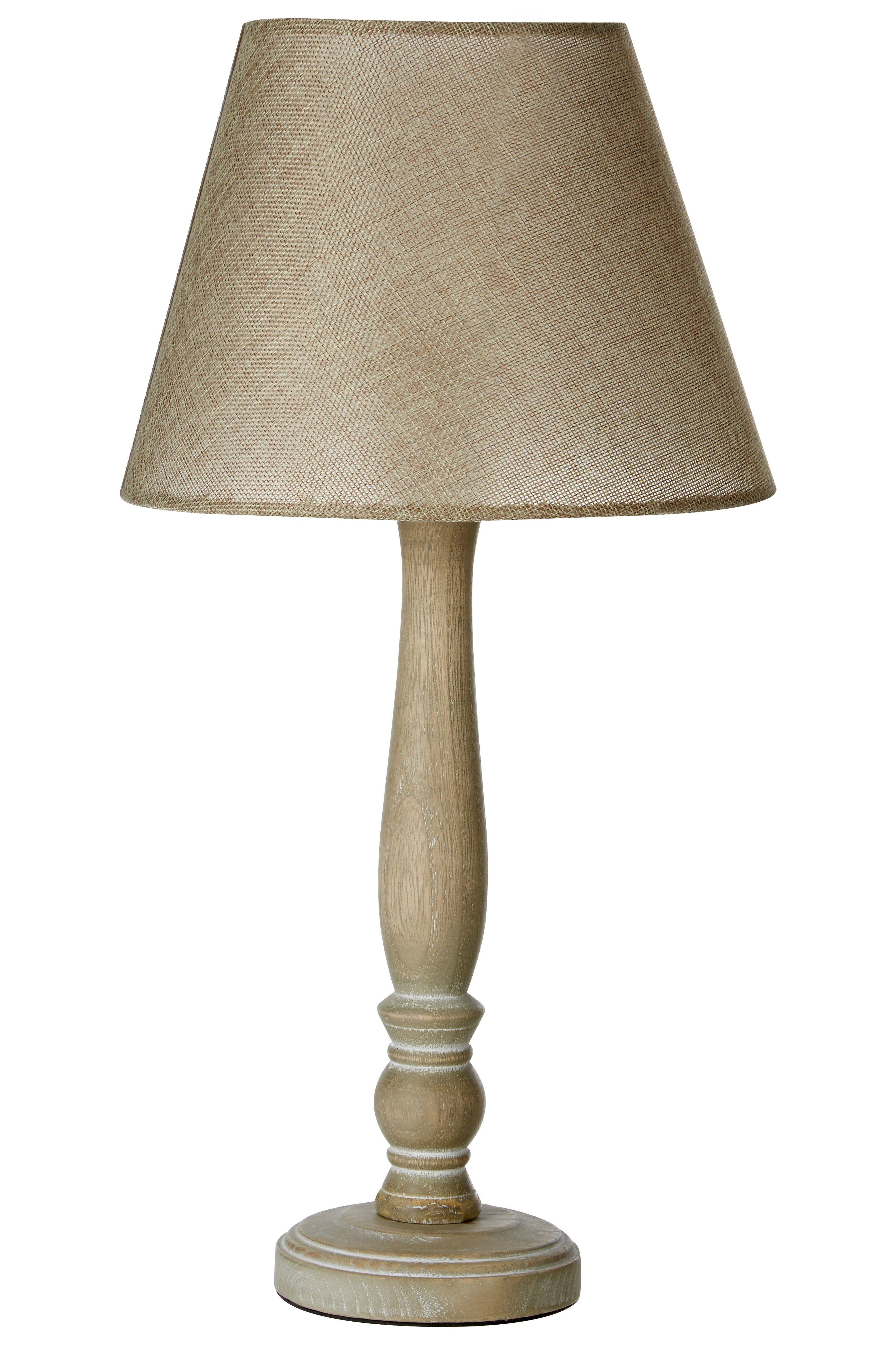 Interiors by Premier Maine Candlestick Table Lamp with Plain Rod