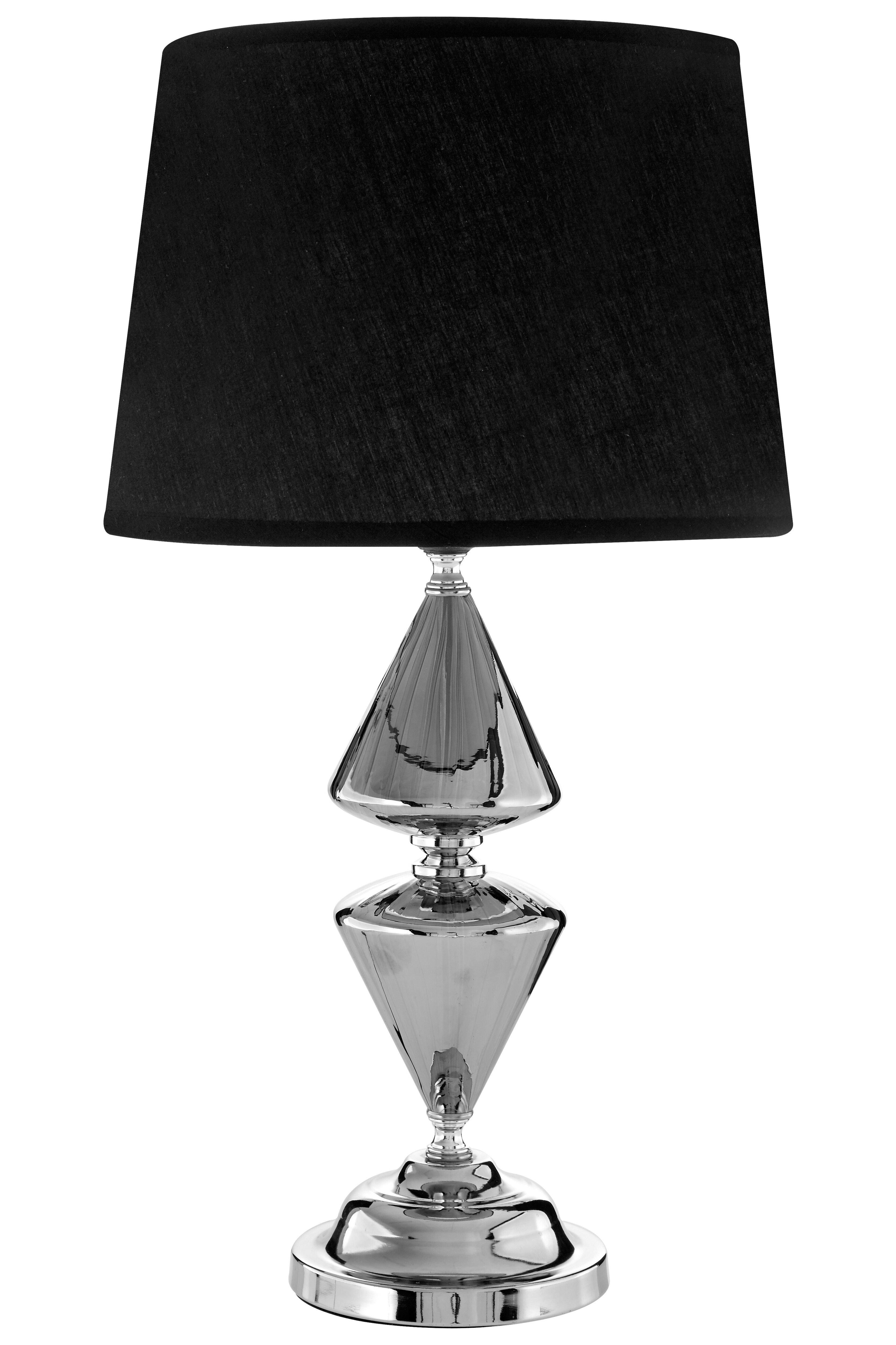 Interiors by Premier Honor Black Shade Table Lamp