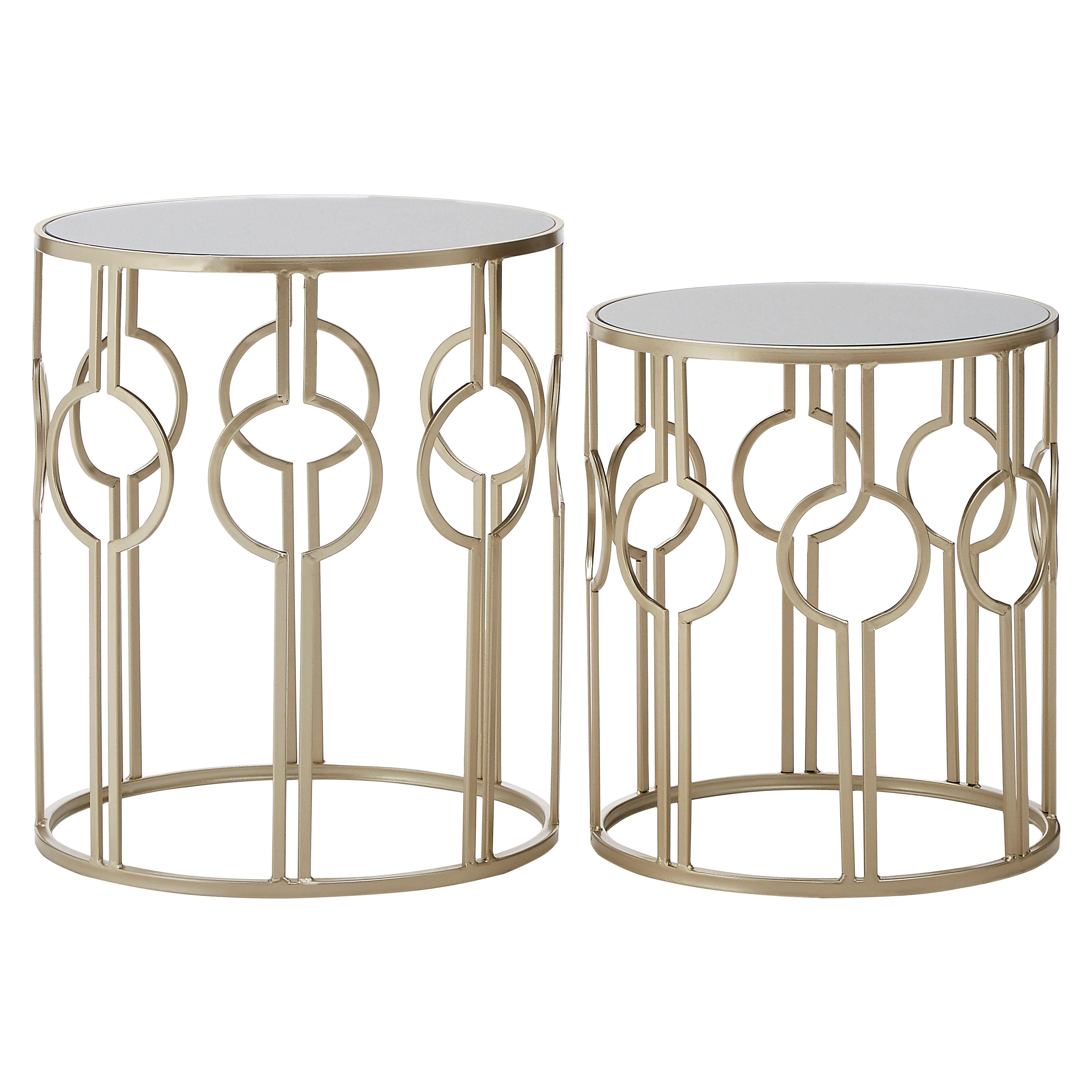 Avantis Circle Design Champagne Tables