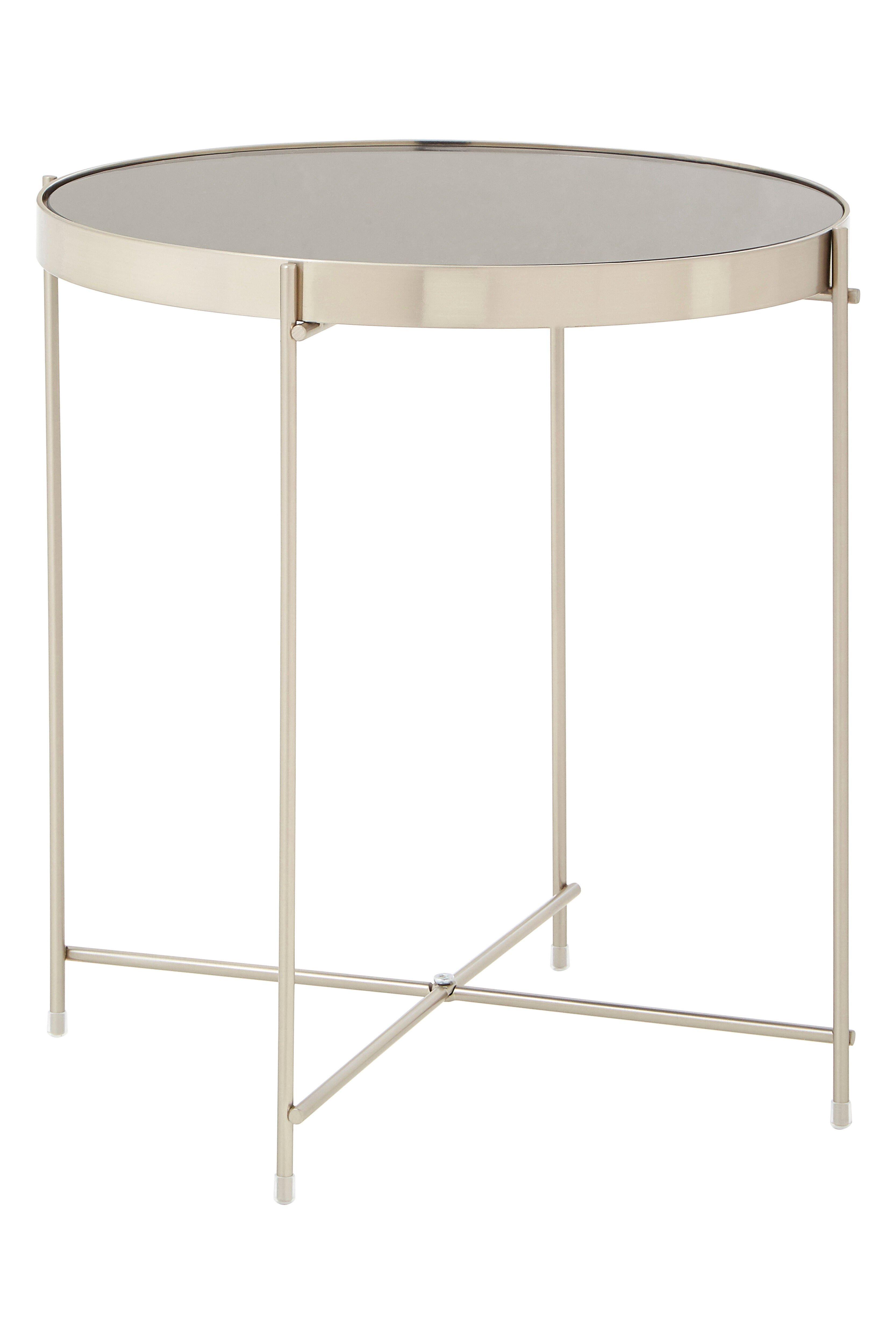 Allure Mirror Low Side Table