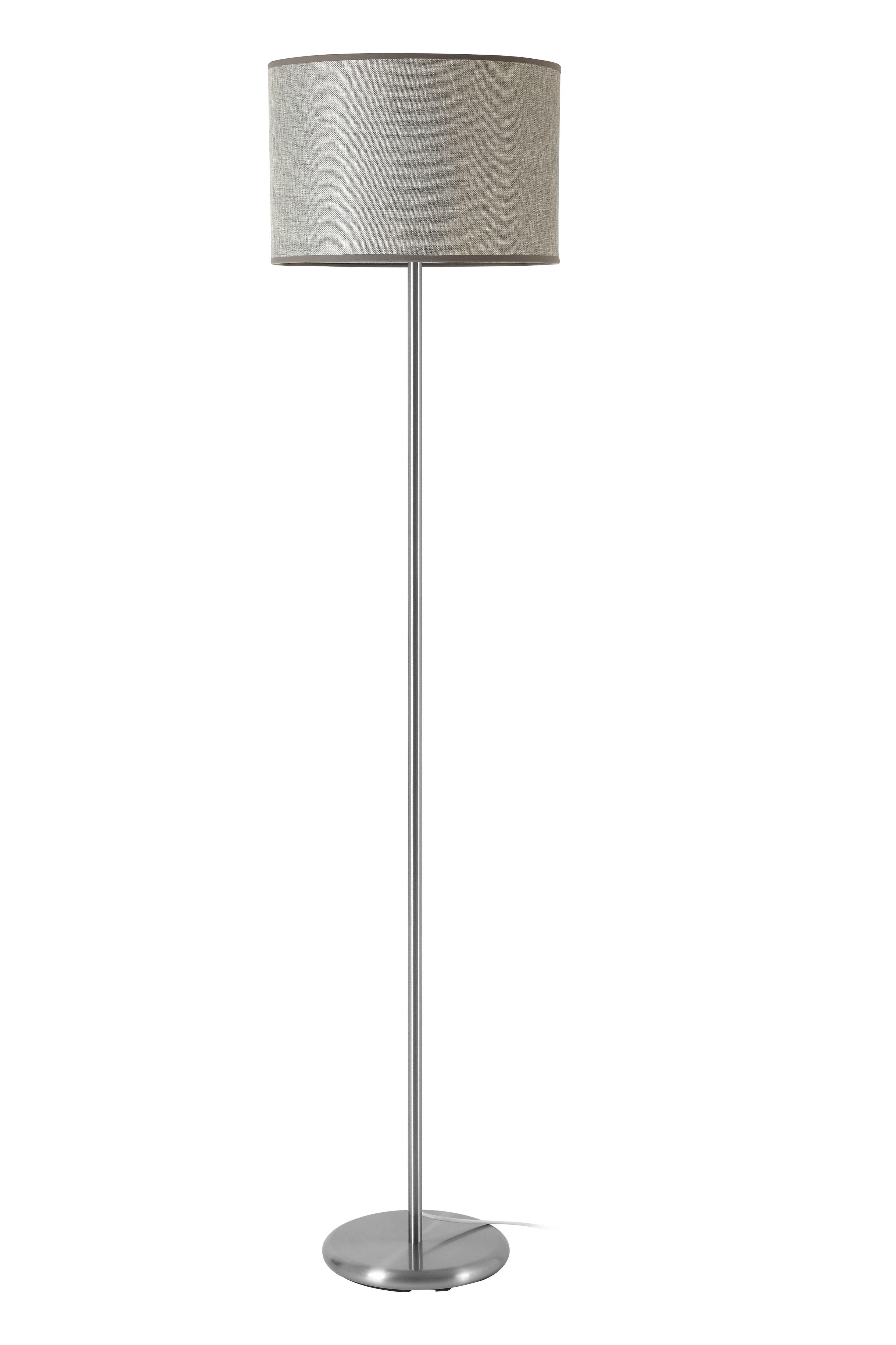 Interiors by Premier Forma Grey Waffle Effect Shade Floor Lamp