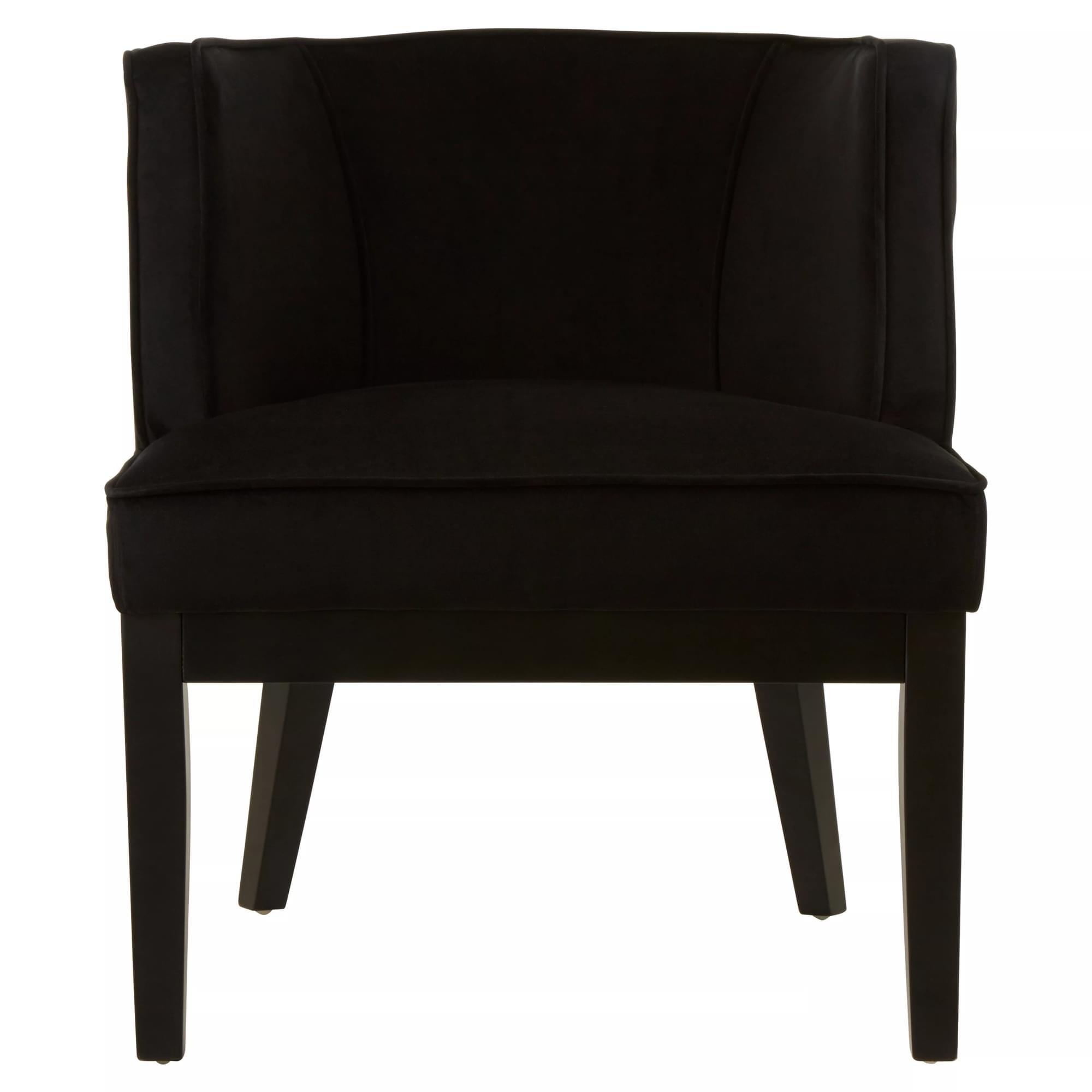 Interiors by Premier Daxton Velvet Rounded Chair