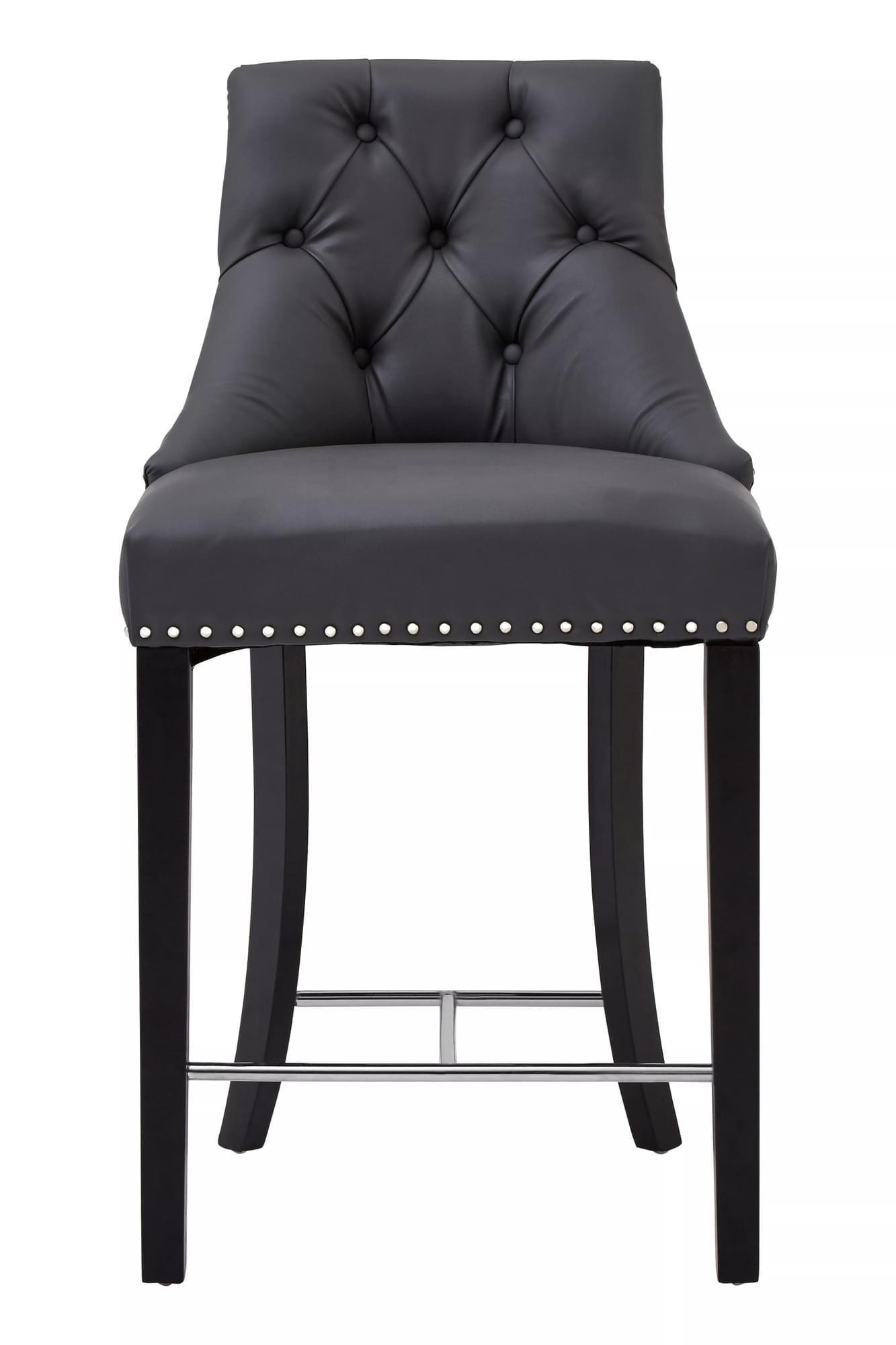 Interiors by Premier Regents Park Faux Leather Bar Chair