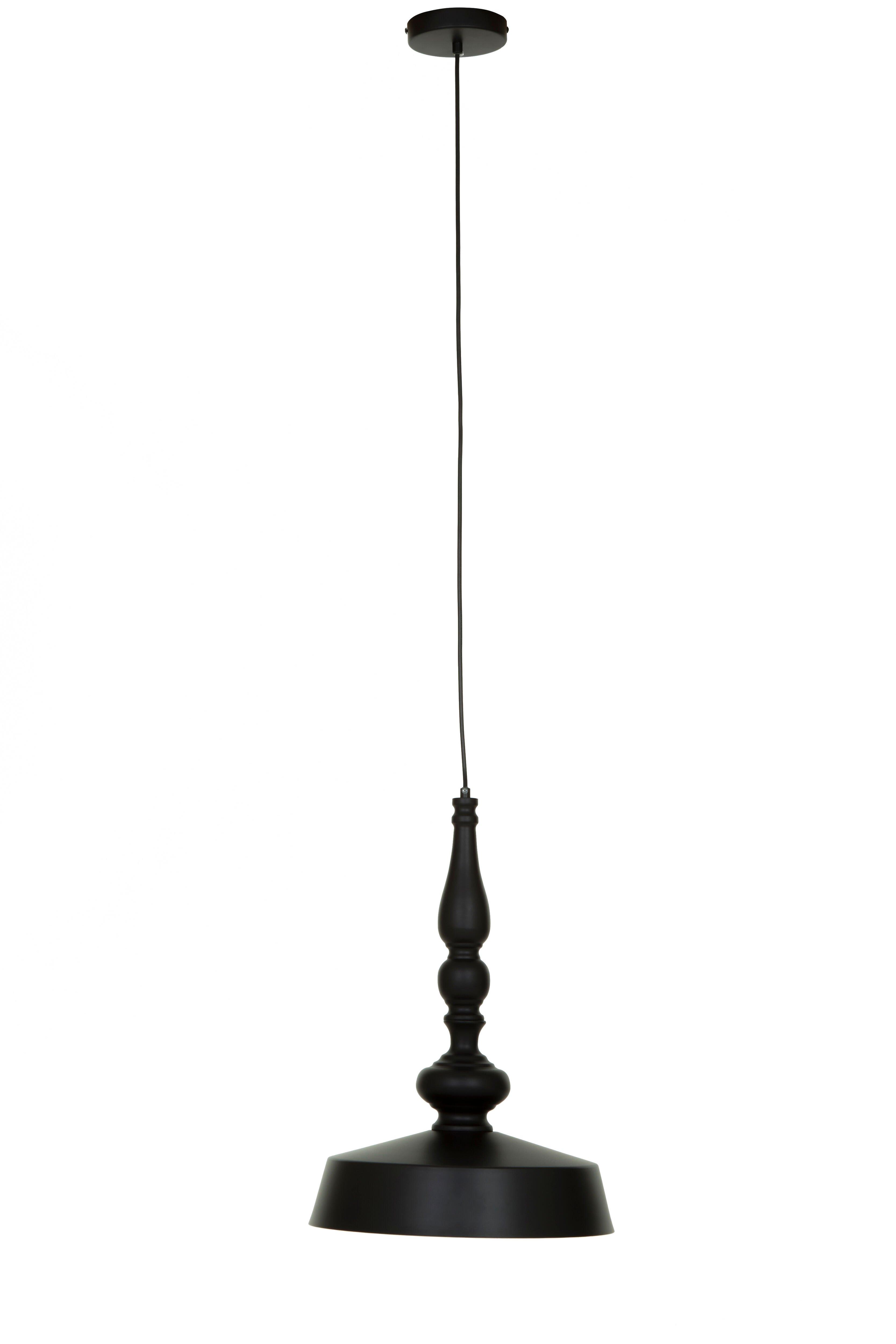 Interiors by Premier Small Leni Black And Gold Pendant Light