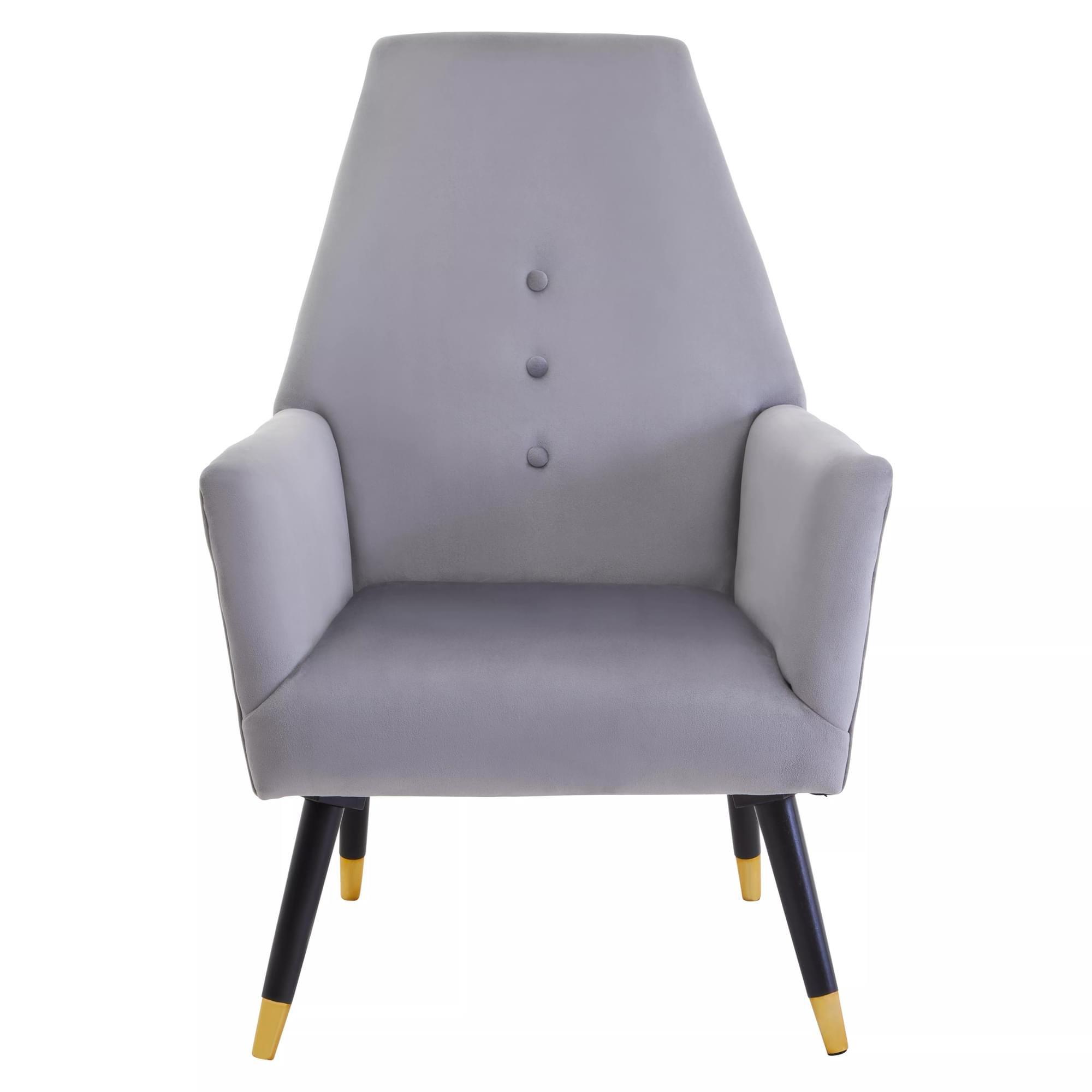 Interiors by Premier Loretta Velvet Button Detail Chair