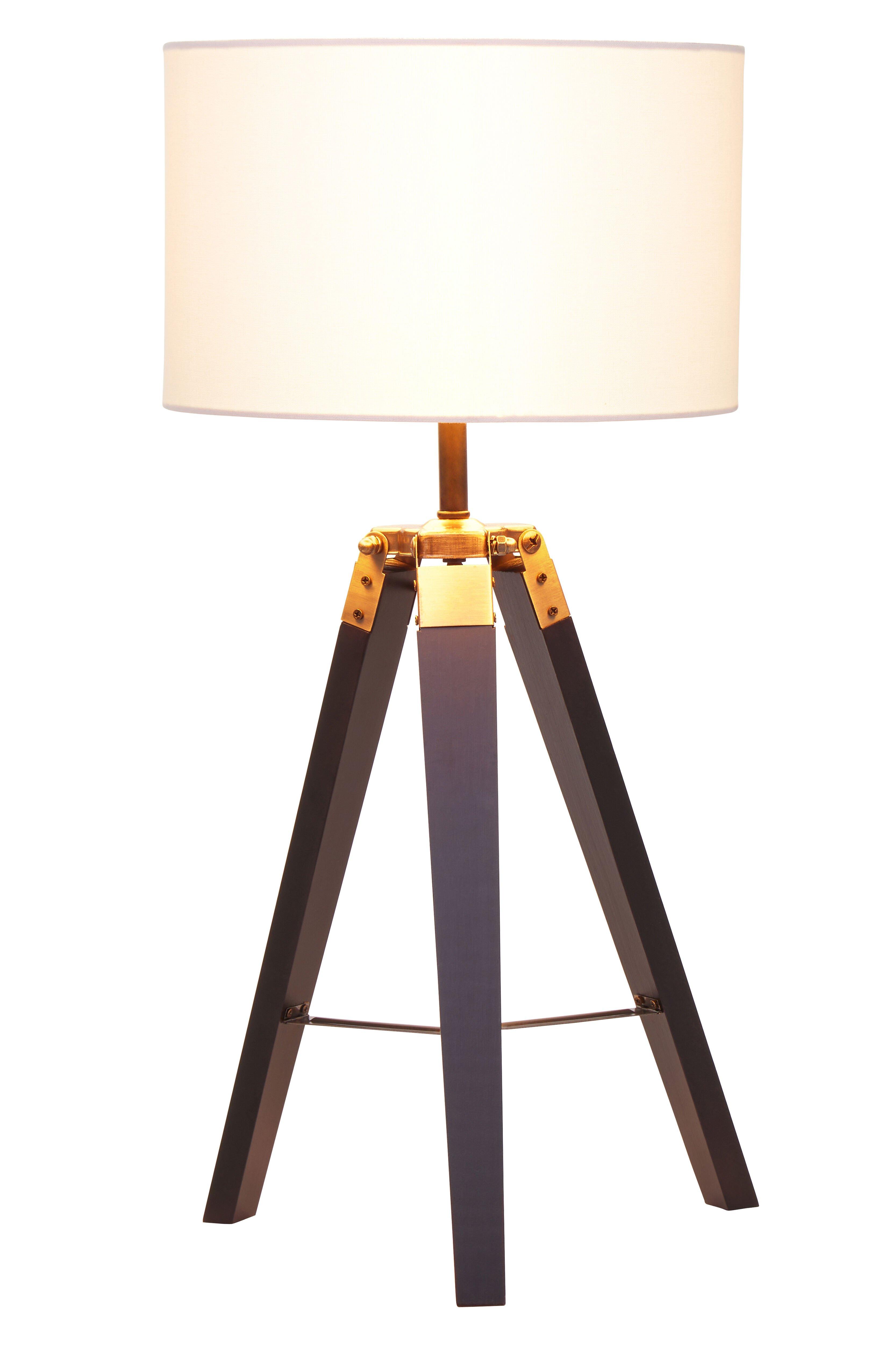 Interiors by Premier Malvern Tripod Table Lamp With Black Base