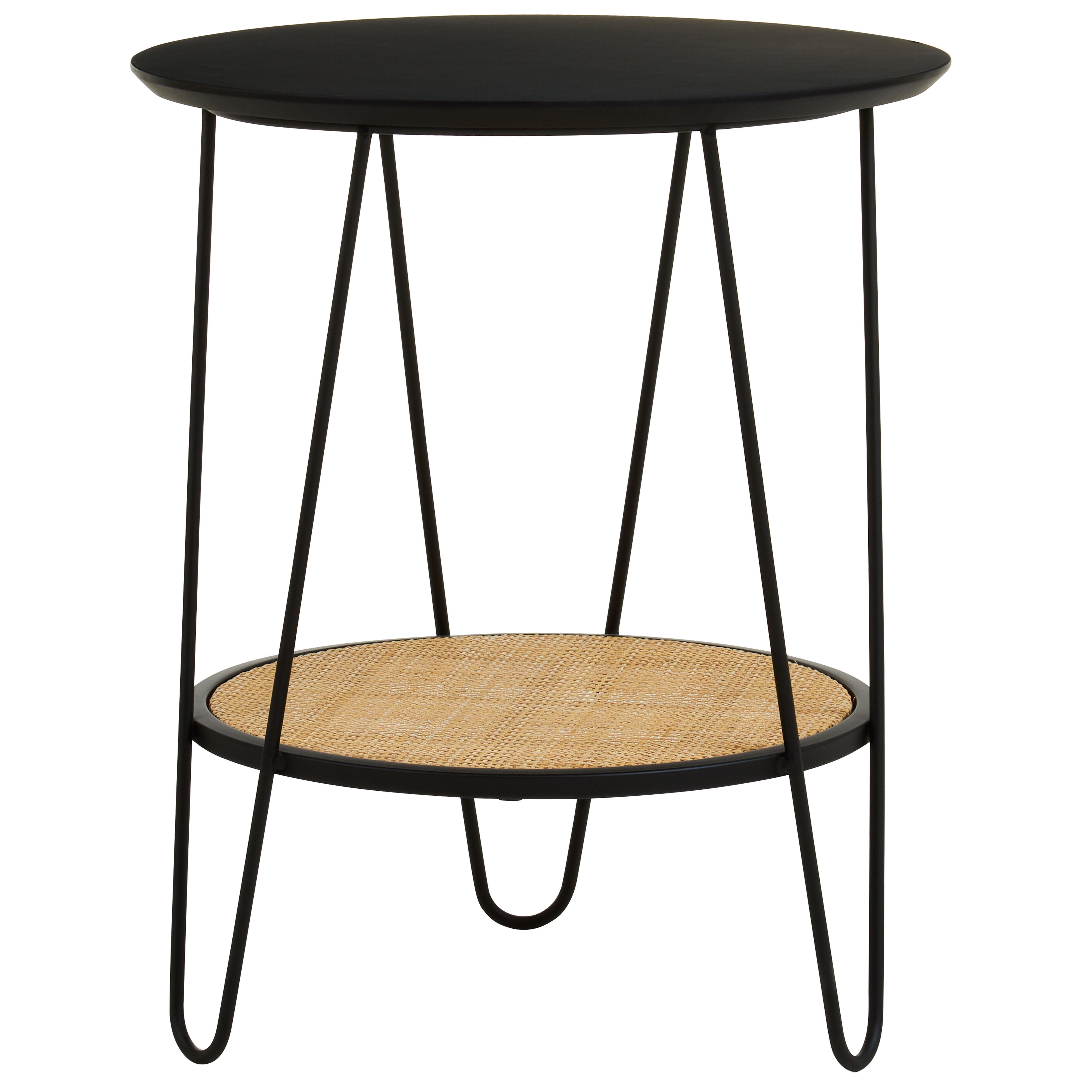 Depok Side Table With Hairpin Legs