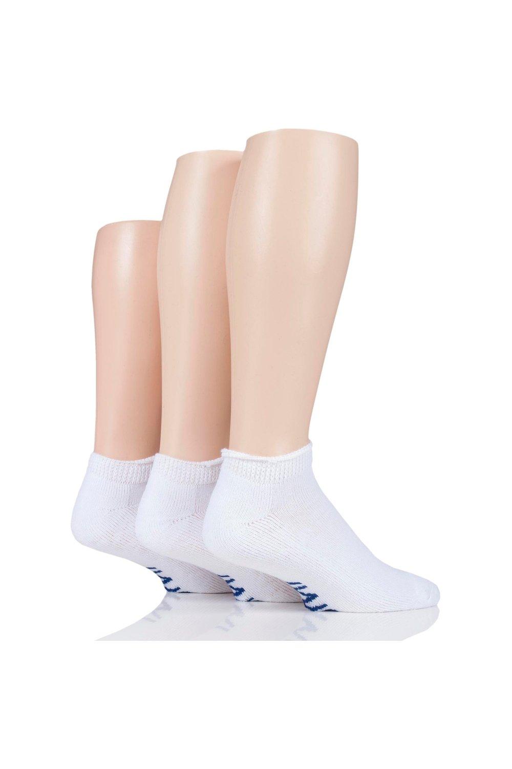 3 Pair Footnurse Cushioned Foot Diabetic Trainer Socks
