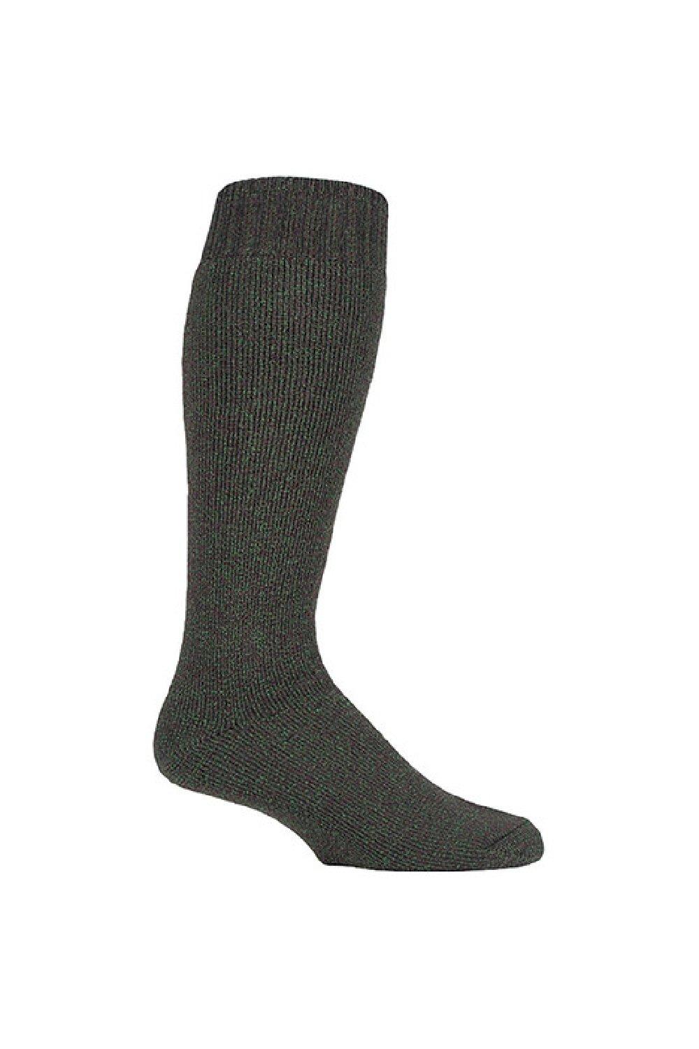 Green Long Wellington Boot Socks 6-11 UK
