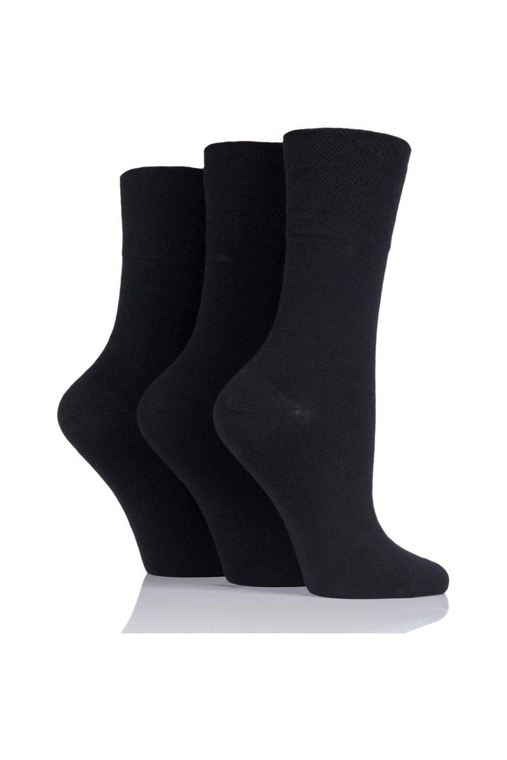 3 Pair Footnurse Gentle Grip Diabetic Socks
