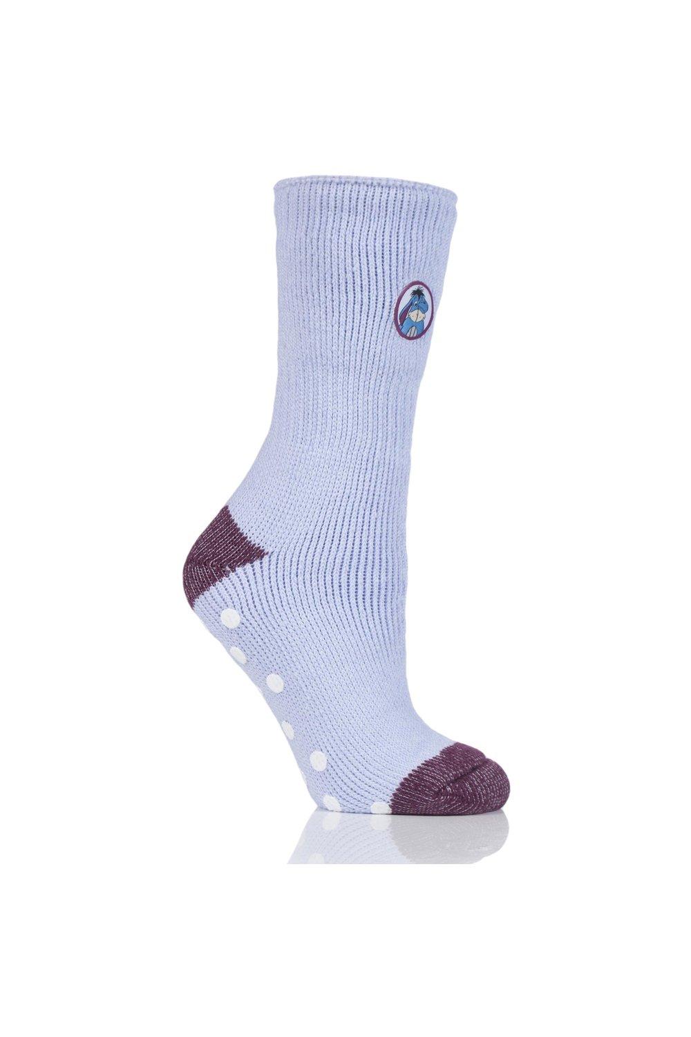 1 Pair Disney's Eeyore Slipper Socks