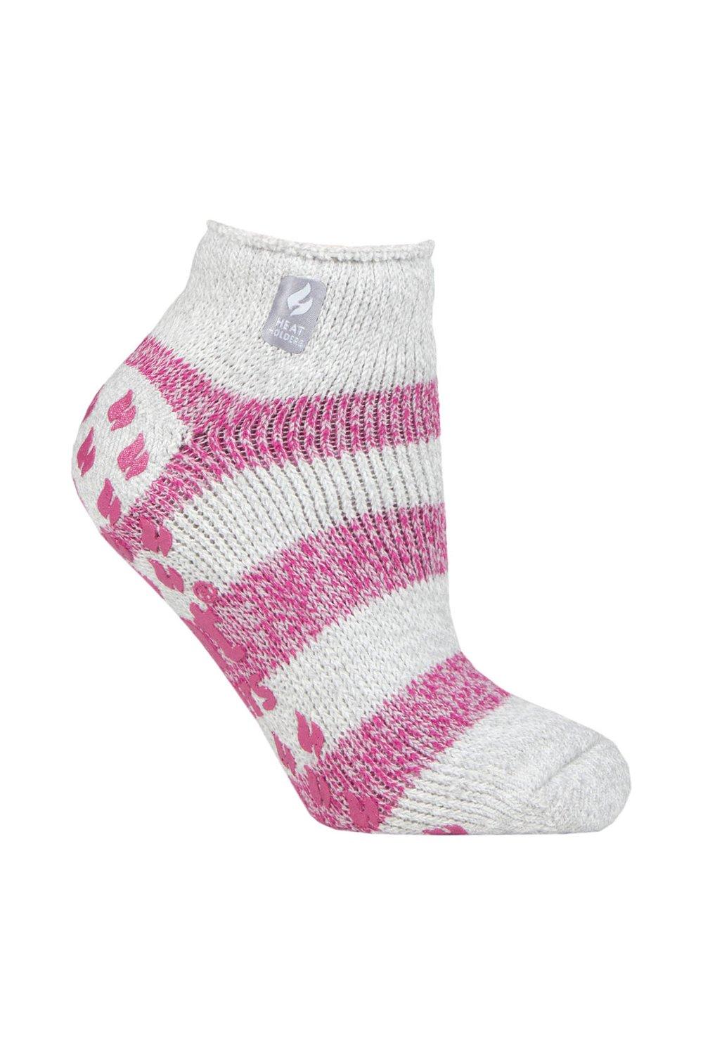 1 Pair 2.3 TOG Patterned and Striped Ankle Slipper Socks