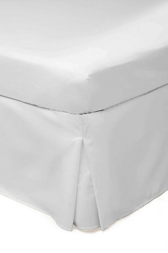 Belledorm Easy Care 200 Thread Count Cotton Polyester Percale Platform Valance 1